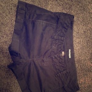 Express Black Shorts